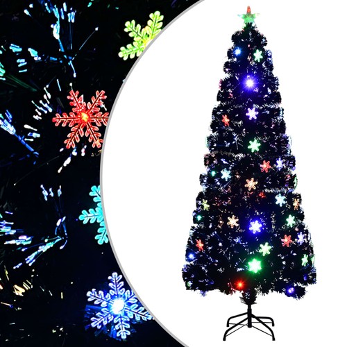 Sapin noël flocons de - et,